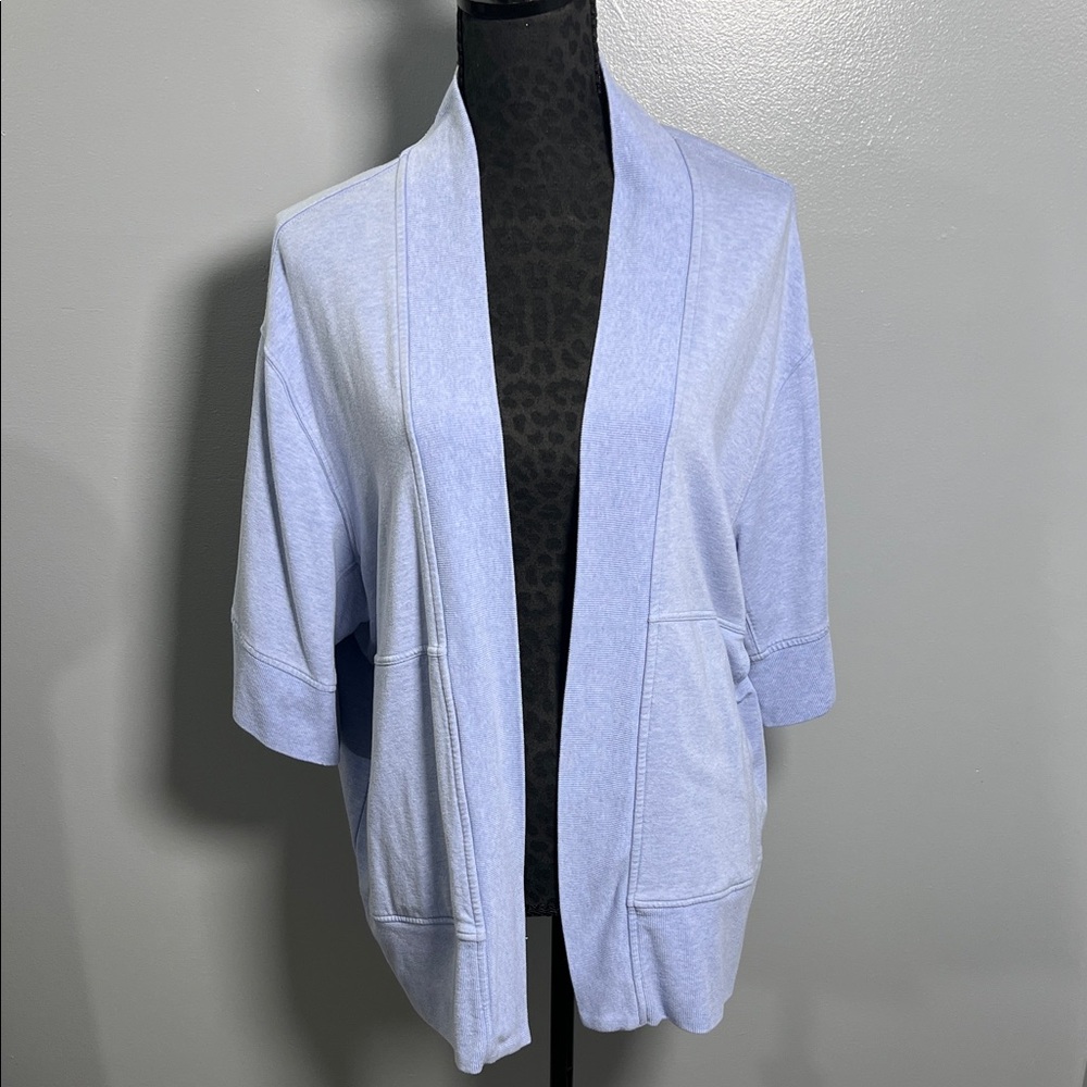 Athleta Light Blue Women's Shrug size small